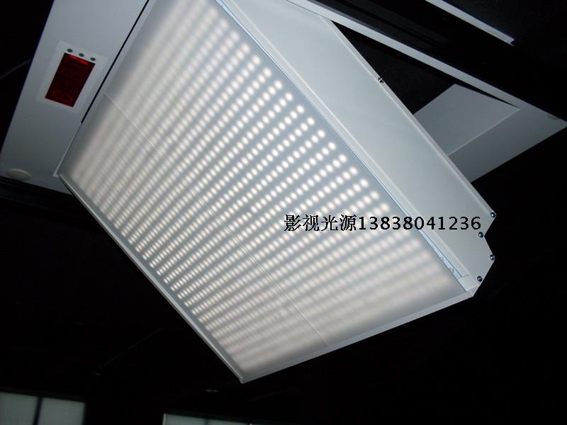 供应阳GX-1000GSF演播室会议室灯光遥控可调角度三基色双色温格栅灯