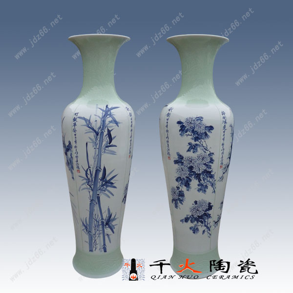 供应用于摆件的大花瓶、陶瓷大花瓶、景德镇大花瓶定制