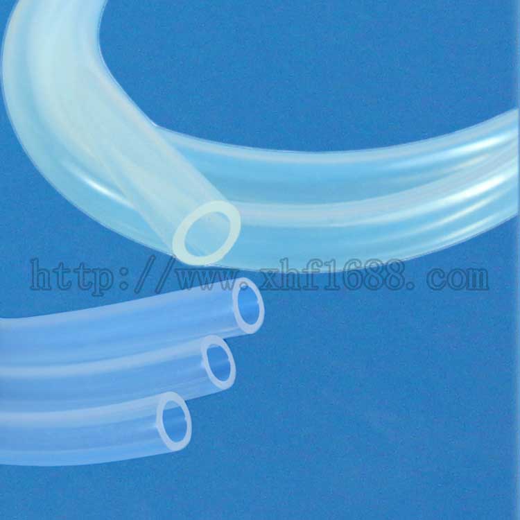 高透明铂金医疗硅胶管，深圳耐高温医用高透明硅胶管图片