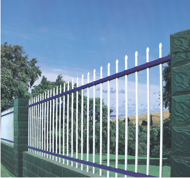 锌钢组装式栅栏供应用于隔离的锌钢组装式栅栏，无焊接