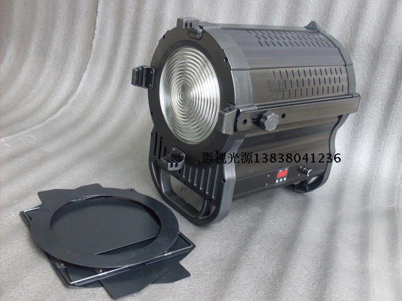 供应电视台演播室聚光灯GX-LED200WJD影棚摄影聚光灯Led Fresnel Spot选配摄像机电池扣板