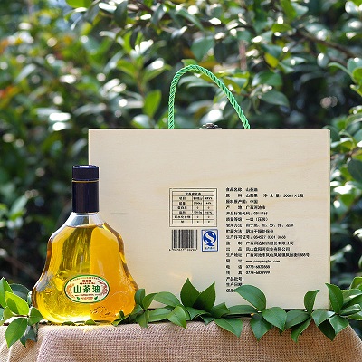 供应山茶油2瓶装高档礼盒
