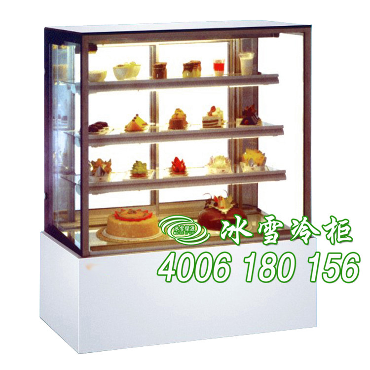 供应45°面包冷柜三层有机玻璃展示冷藏柜、电脑控温展示柜、纯铜管冷藏柜、冰雪低价批发中