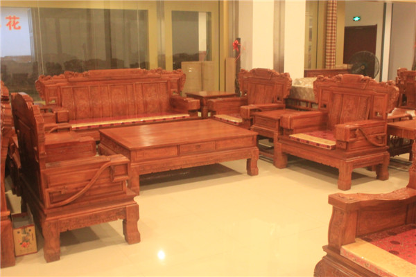 非洲缅甸花梨木沙发组合 古典中式供应用于家居用品的非洲缅甸花梨木沙发组合 古典中式