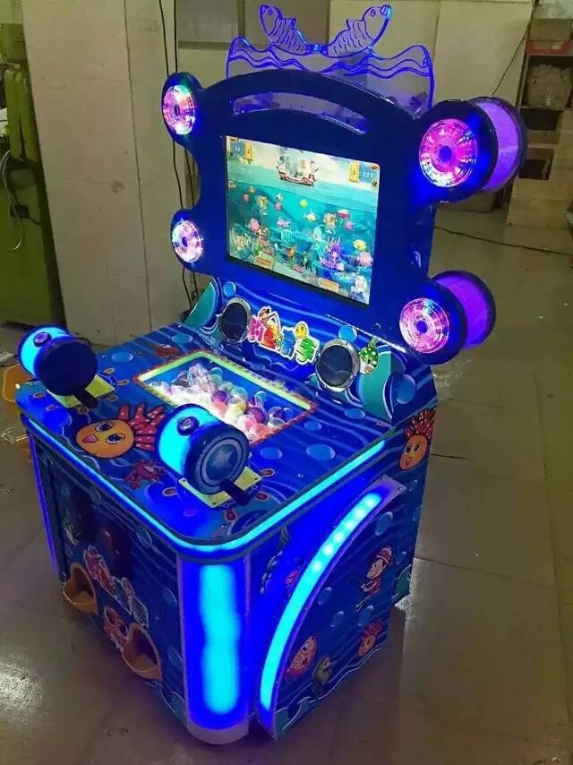 西安投币式退珠游戏机游乐场广场各种游戏机厂家直销