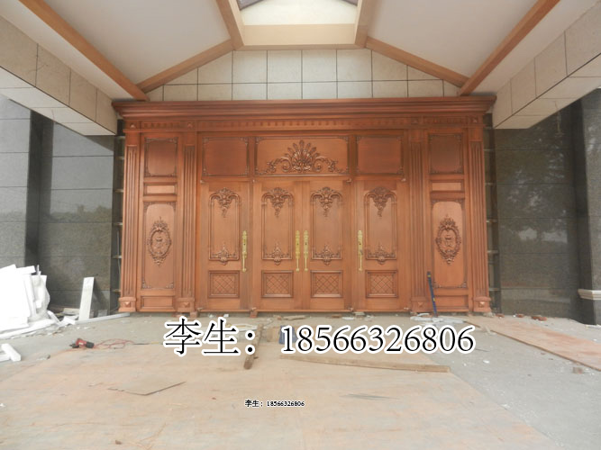 聚福龙轻奢铜门、工程铜门设计订做公司