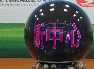 广州供应庆典启动球水晶球旋转文字球