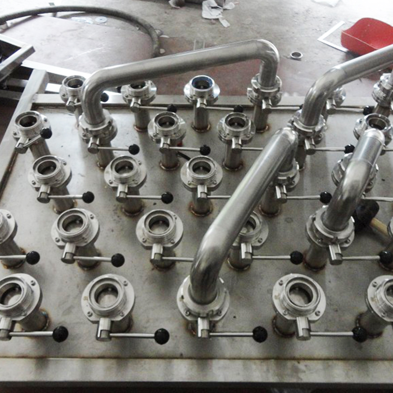 达尔捷不锈钢接管板 发酵罐接管板 快速接管器厂家批发定制