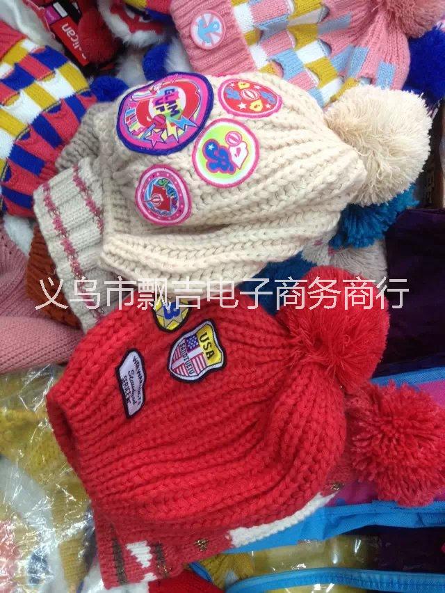 供应冬季地摊帽子女韩版潮可爱针织毛线图片