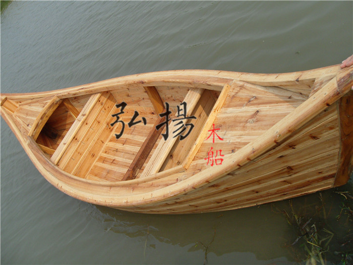 供应欧式木船手划船观光木船