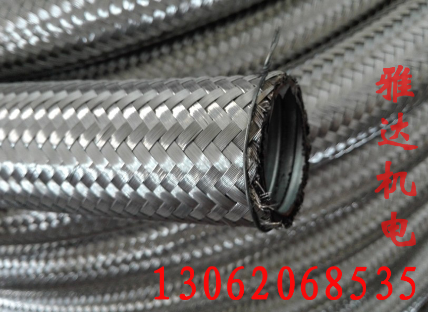 供应用于包塑电线的厂家直销不锈钢编织套管优质防爆图片