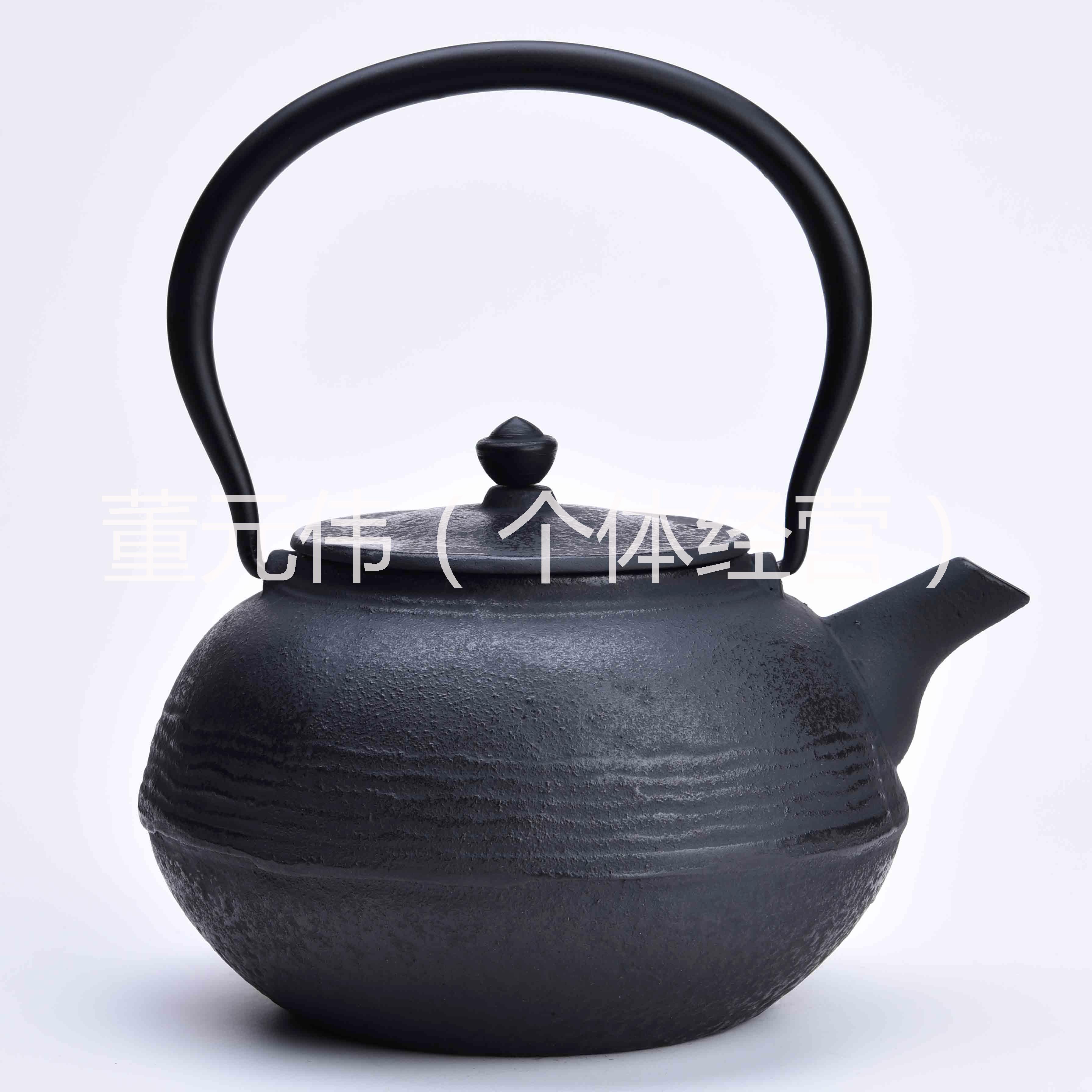 供应公佳铁茶壶海浪日本南部铁壶铸铁壶纯手工老铁壶茶壶煮水壶铁瓶