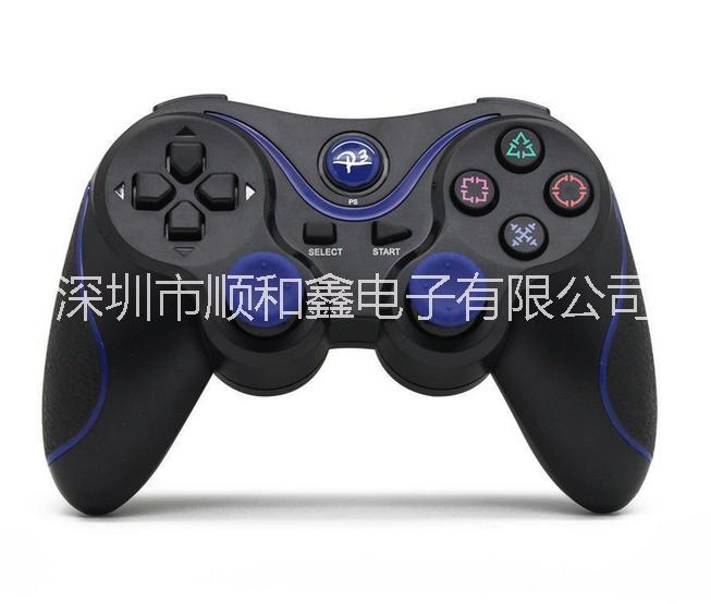 供应PS3蓝牙游戏手柄PS3双震动游戏手柄 六轴蓝牙手柄 无线六轴震动厂家直销