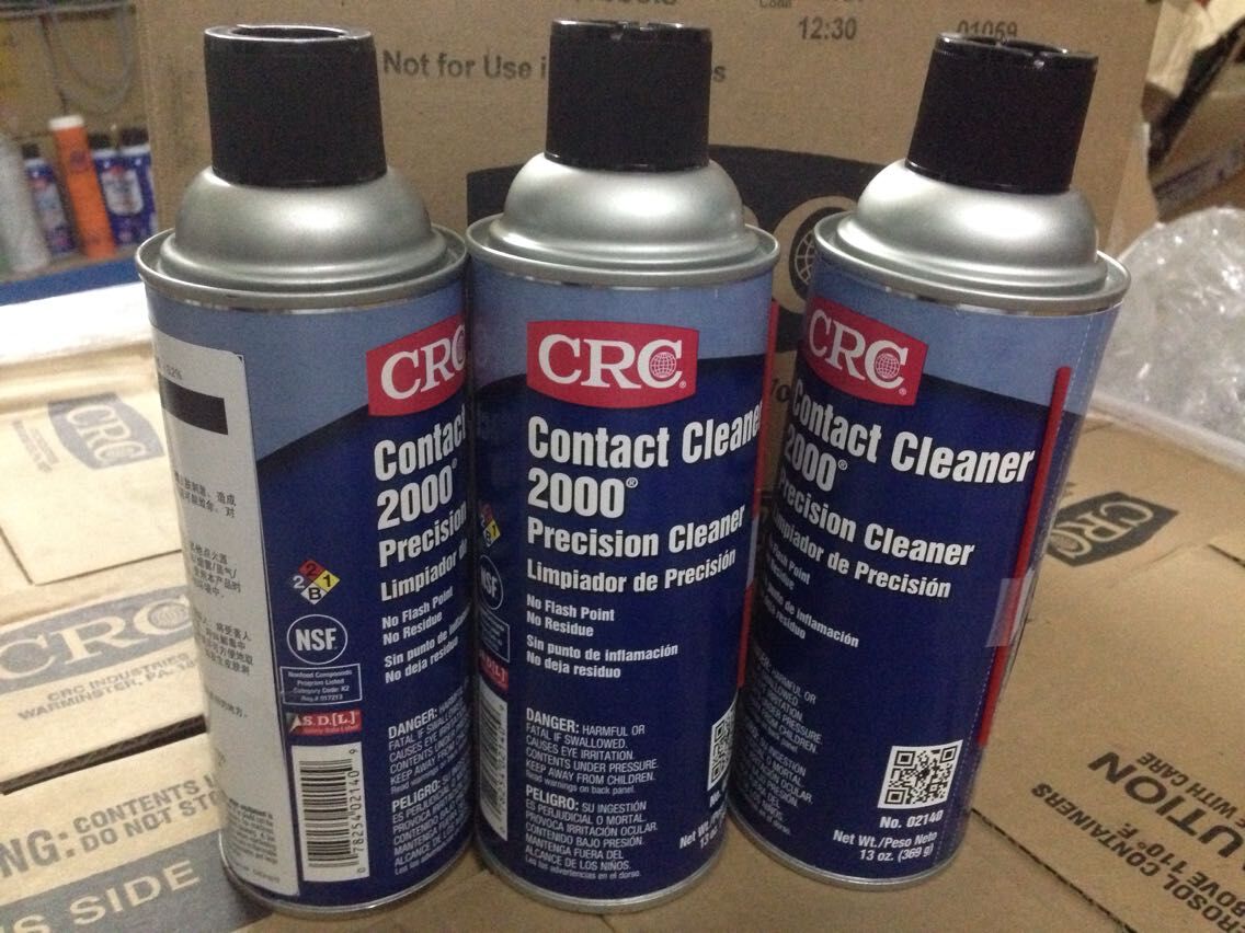 供应CRC 02140精密电器清洗剂 无闪点​强力电子清洁剂（可带电使用）