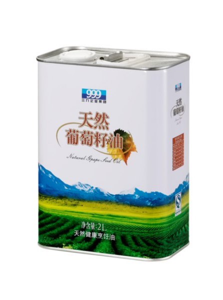 供应2L沙拉油/色拉油/稻米油铁罐 食用油铁罐包装