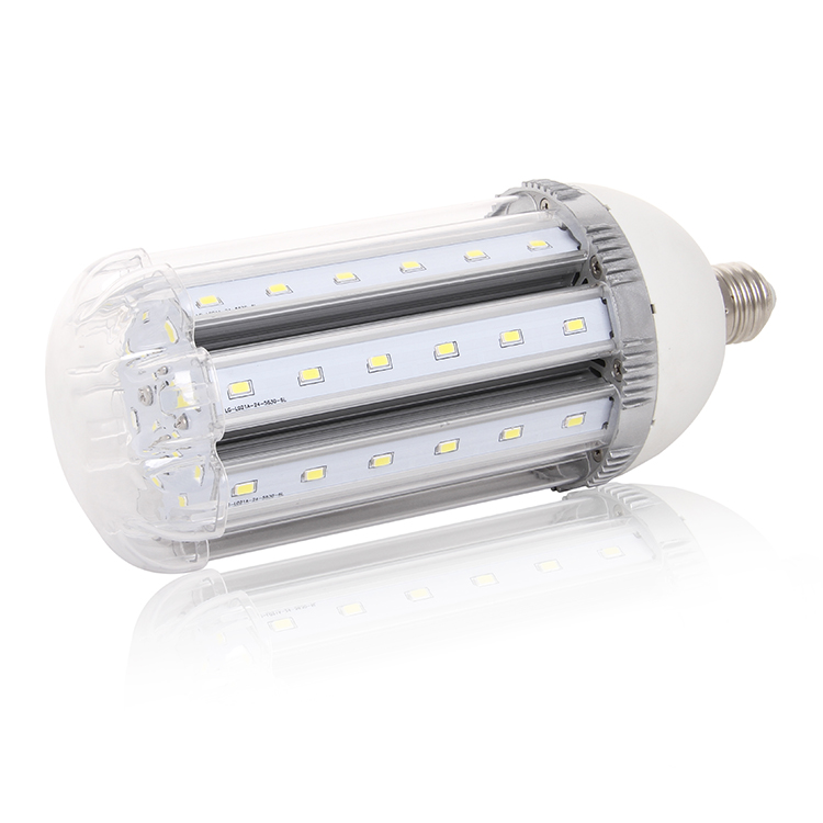 供应小区节能灯，高端品质LED玉米灯，30W铝材透明罩LED玉米灯