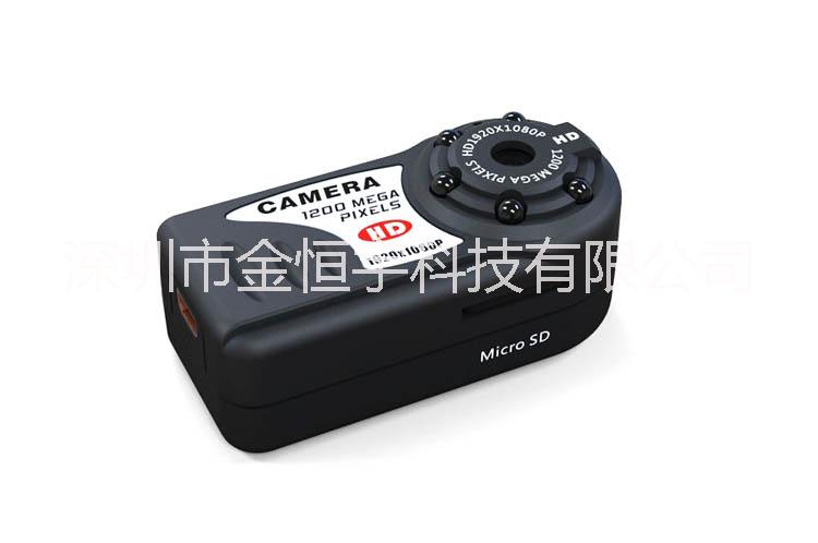 供应用于运动拍摄的高清摄像机Q5迷你红外夜视摄机