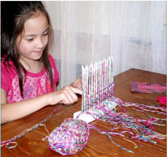 手工DIY创意织机彩虹编织器供应用于编织包包等的手工DIY创意织机彩虹编织器