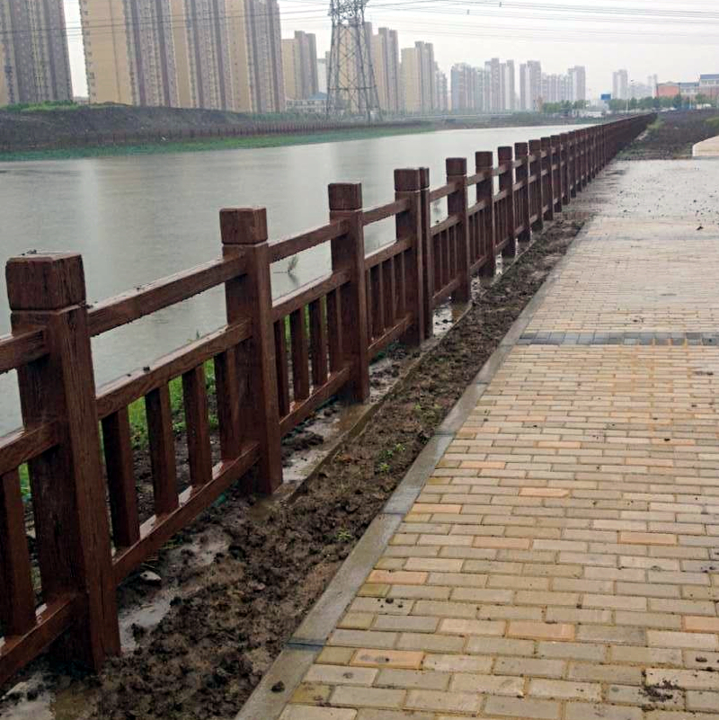 仿木栏杆，上海通祥仿木栏杆定做，通祥仿木栏杆批发 仿木栏杆 水泥仿木栏杆 仿木护栏