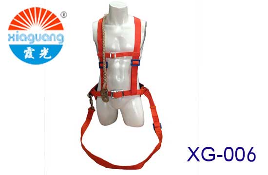 供应霞光单腰双背安全带XG-006