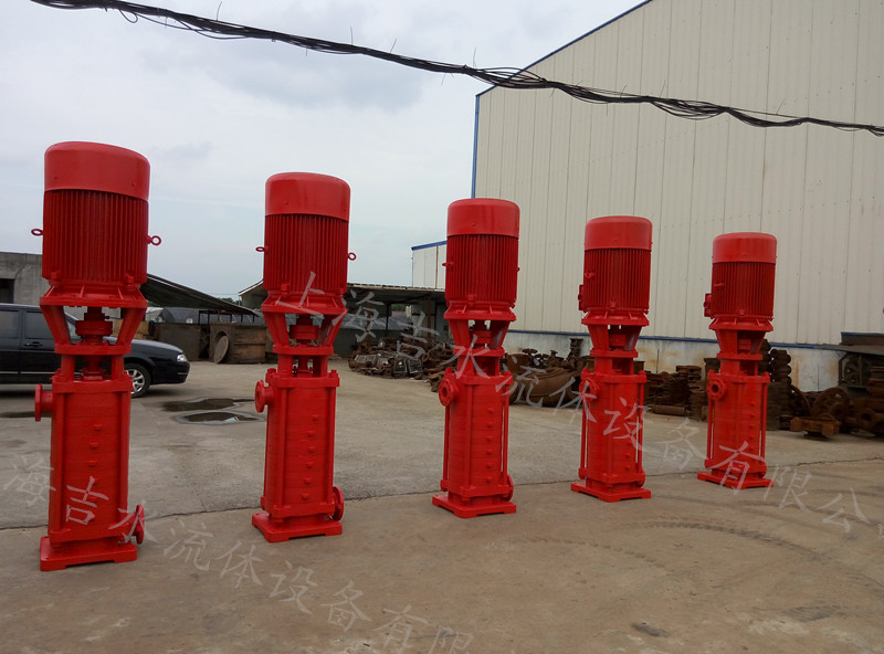 供应用于建筑供水的多级消防泵