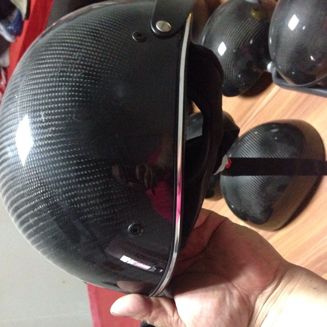 碳纤维头盔 供应东莞广茂360碳纤维头盔