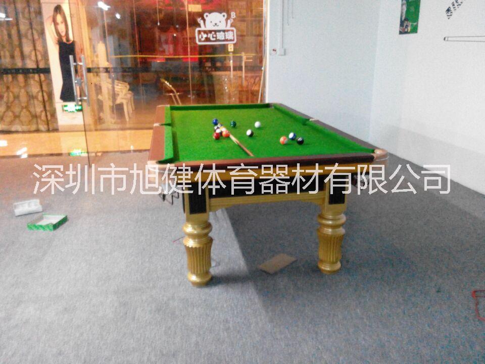 深圳市珠海台球桌厂家厂家供应珠海台球桌厂家 家用美式黑八 拆装台球桌