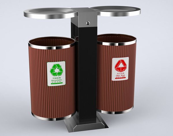 供应用于垃圾桶生产的分类果皮箱BFA025