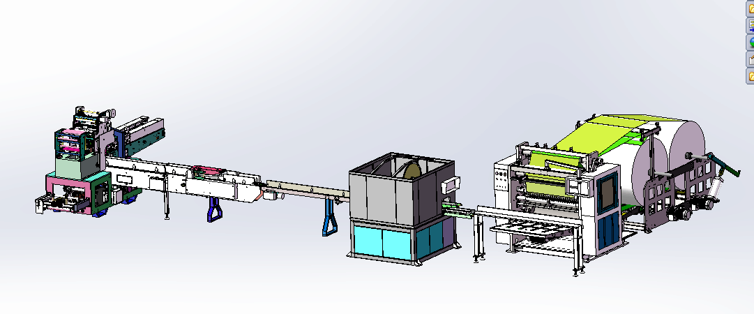 山东潍坊中顺公司供应用于加工卷筒纸的卫生纸卷纸设备全自动卷纸机器