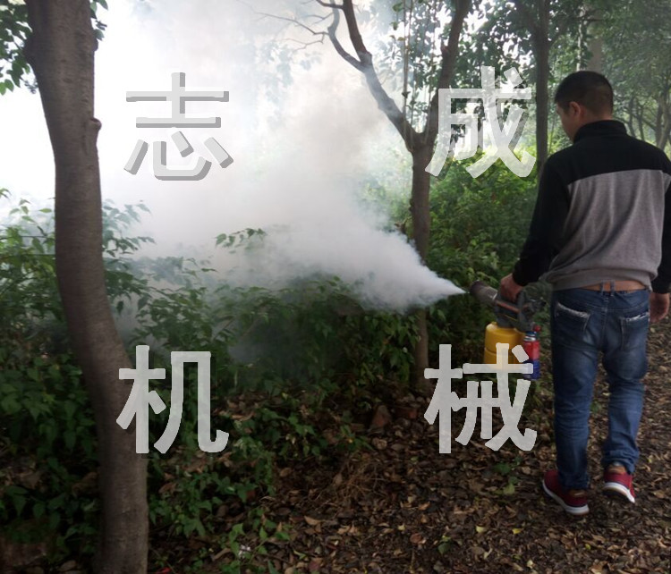 供应小型热力烟雾机舞台用便携式烟雾发生器多功能消毒杀虫喷雾机图片