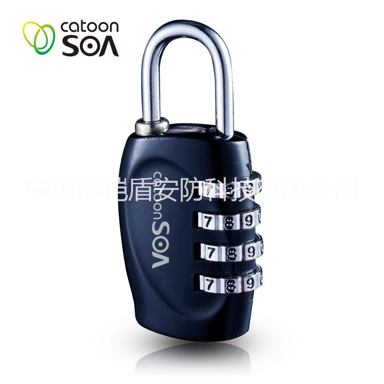供应用于锌合金的箱包锁 密码挂锁 挂锁 储物柜锁