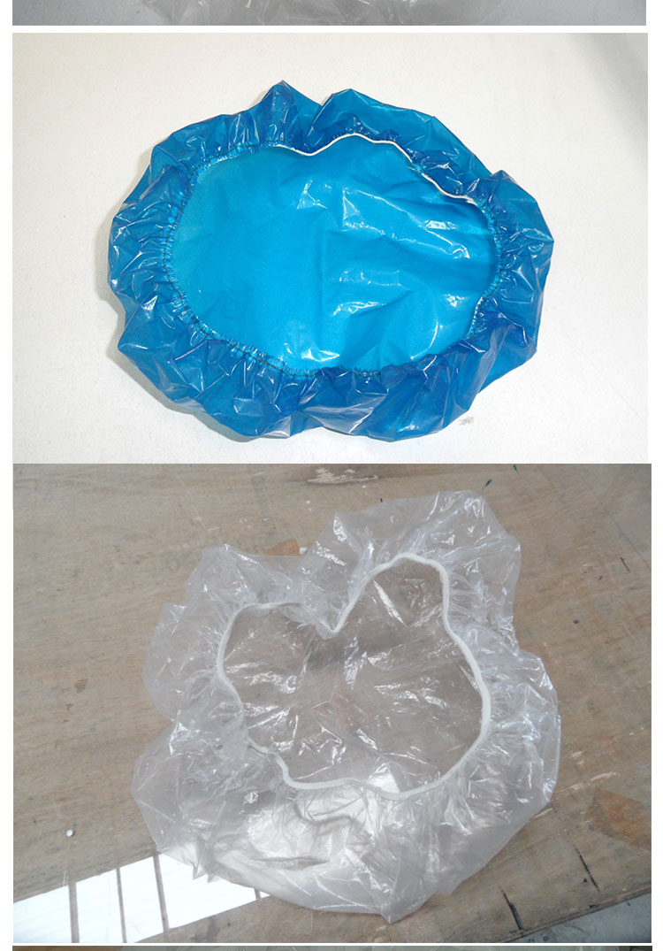 供应南京松紧口塑料袋生产厂家批量定做，松紧口塑料袋价格，松紧口塑料袋批发图片