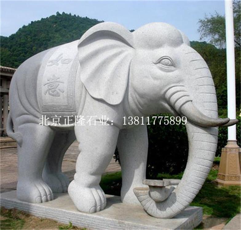 北京市汉白玉大象 专业汉白玉雕刻厂家