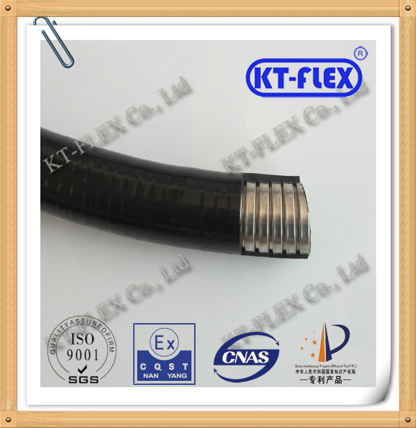 供应双勾平包塑电线电缆保护软管系列
