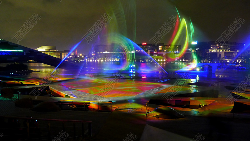 喷泉专用系列-RGB彩色10W专用激光灯_10W彩色喷泉激光灯