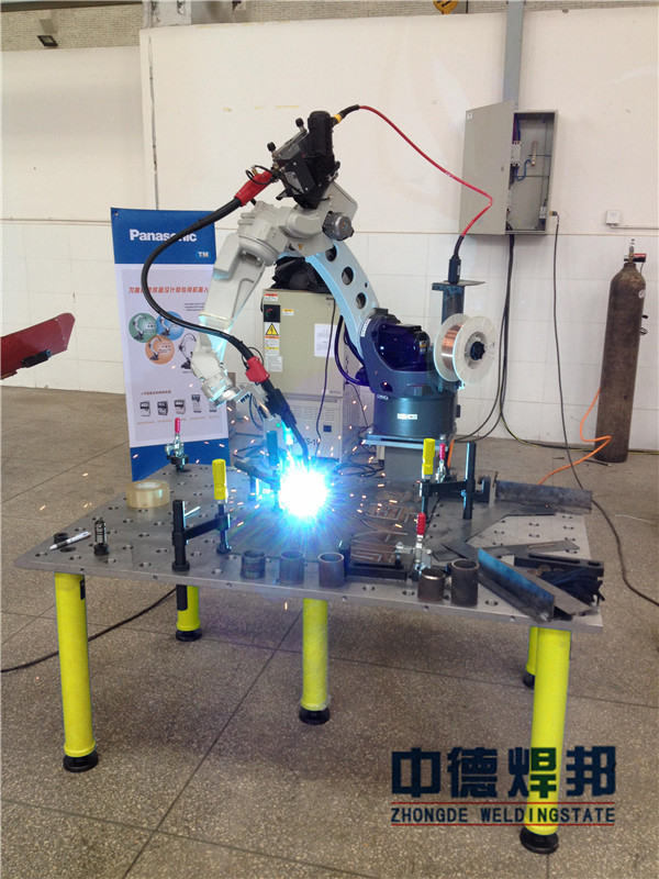 供应用于焊接机器人|焊接工装|机器人焊接工的机器人柔性焊接工装平台