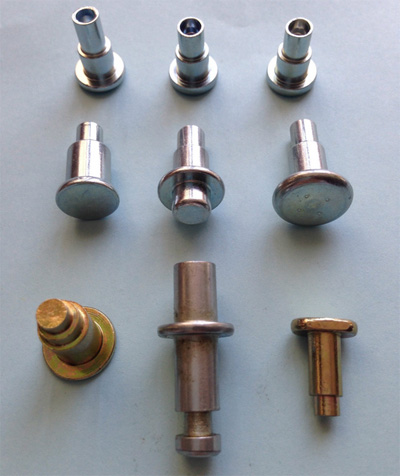 供应用于紧固件的半空心铜铆钉批发  实心铜铆钉价