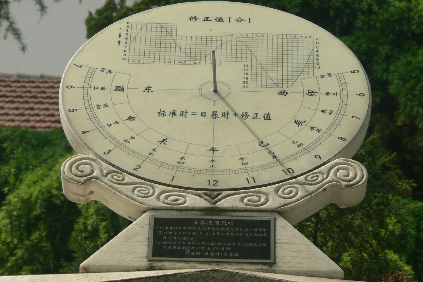 济宁市石雕日晷，指南针，地球仪科学仪器厂家供应石雕日晷，指南针，地球仪科学仪器