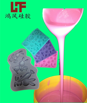 供应用于蛋糕模具的环保耐高温液态硅胶，食品级硅胶图片