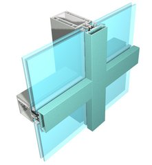 幕墙铝型材 建筑型材 门窗框架型材供应图片