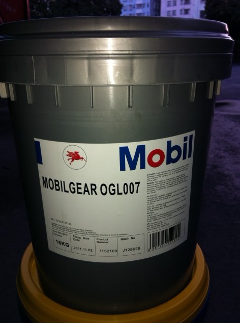 供应美孚OGL007开式齿轮润滑脂、MobilgearOGL007合成齿轮润滑剂/美孚合成开式齿轮油/工业齿轮油图片