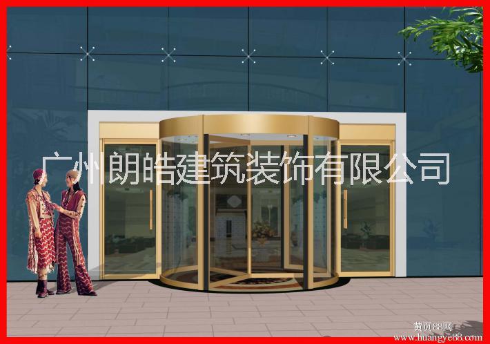 供应用于公司、酒店的广州感应自动玻璃门