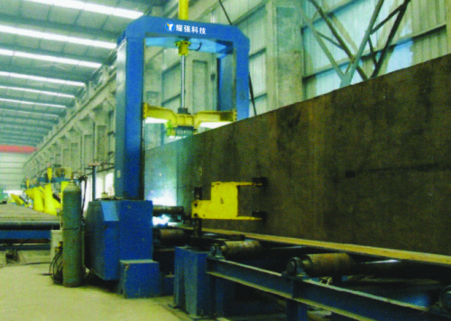 信阳耀强生产H型钢组立机厂家钢结构组对机设备图片