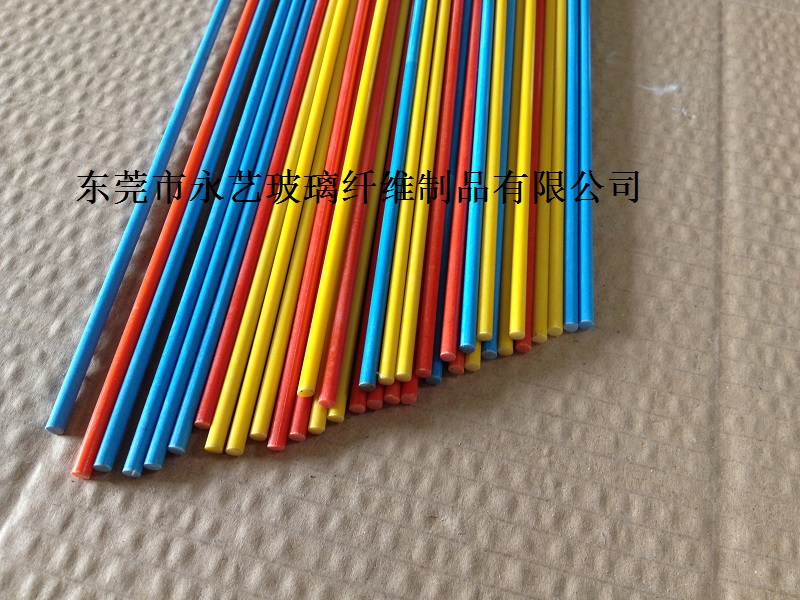 厂家供应用于箱包球袋的玻璃纤维片 纤维管 纤维棒 玻璃纤维管