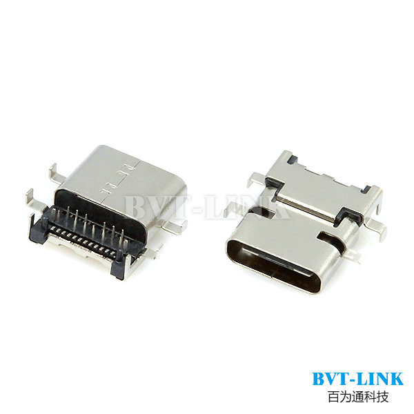 深圳厂家USB3.1 沉板式母座 USB C TYPE沉板式母座