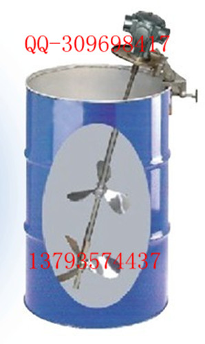供应供应200升油漆横板式气动搅拌机 耐腐蚀分散桶 化工原料混合器厂家