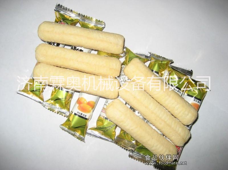 供应玉米棒甜甜圈加工设备，推荐您专业的玉米膨化设备厂家济南霖奥图片