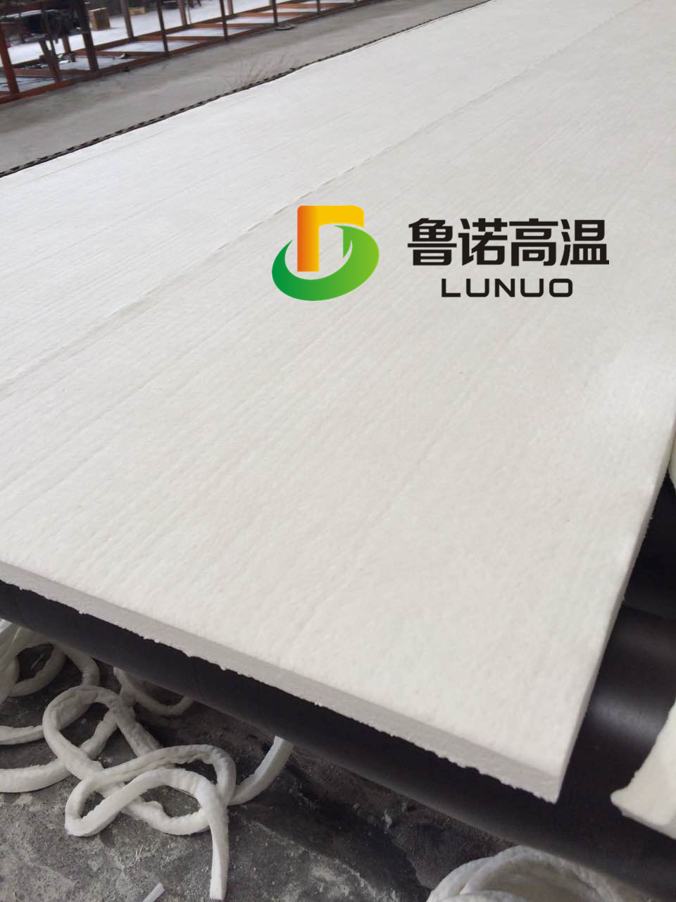 供应用于耐高温隔热的鲁诺直销陶瓷纤维硅酸铝甩丝棉图片