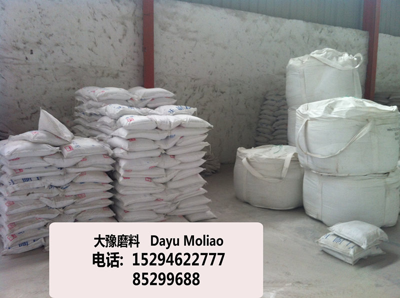 郑州大豫磨料白刚玉粒度砂交付湖北 在武汉耐火材料公司应用