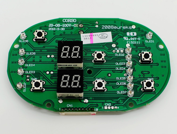 供应用于家用电器|电玩|仪器仪表的小家电控制板pcba加工图片